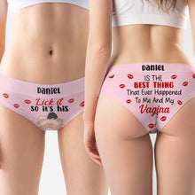 Load image into Gallery viewer, Personalized Couple's Briefs - The Best Thing Gift Boxer Briefs PopCulturePrints
