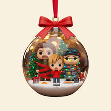 Load image into Gallery viewer, “Bring Joy to Movie Memories” - Personalized Christmas Ornament for Movie Fans Ornament PopCulturePrints
