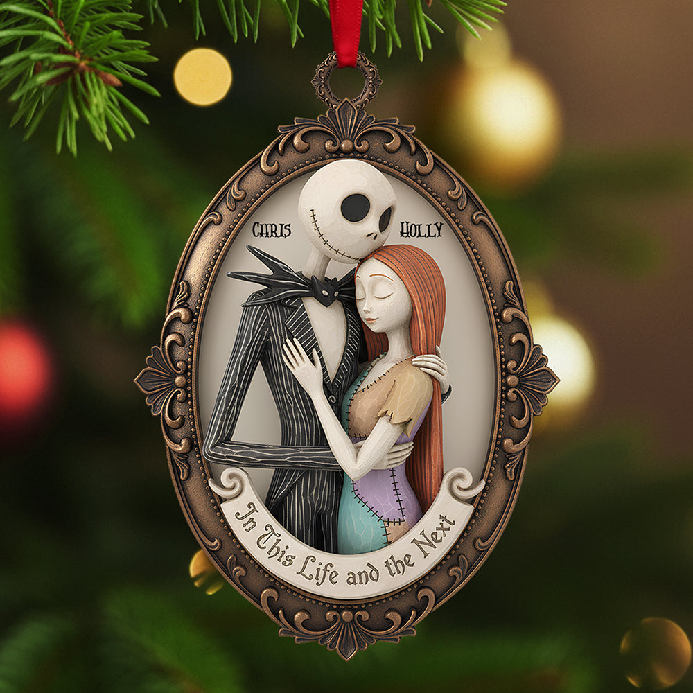 In This Life and the Next - Romantic Couple Acrylic Christmas Ornament - Personalized Gift for Couples Ornament PopCulturePrints