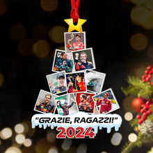 Load image into Gallery viewer, Custom Christmas Ornament for Racing Fans - Personalized Photo Gift 2024
