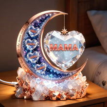 Load image into Gallery viewer, Love Beyond the Moon - Personalized Acrylic Light Box for Mom Light Box PopCulturePrints
