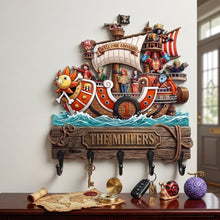 Load image into Gallery viewer, Sea Adventure Acrylic Key Hanger - Personalized Gifts For Family 03HATA160726 Key Hanger PopCulturePrints
