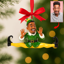 Load image into Gallery viewer, “Spread Smiles This Christmas!” - Fun Character Christmas Ornament | Personalized Custom Photo Gift for Movie Fans Ornament PopCulturePrints
