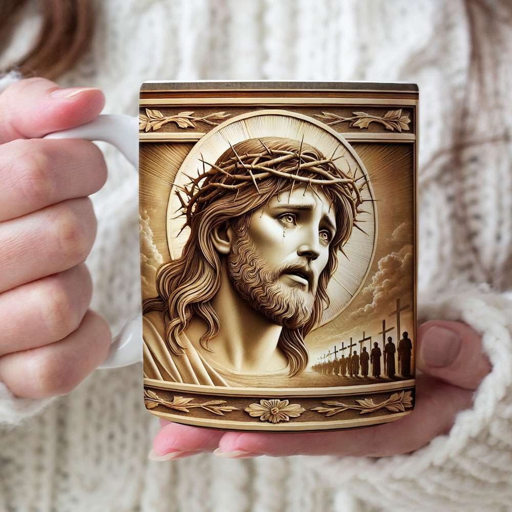 Inspiring Jesus Lover Edge-To-Edge Mug - Meaningful Gift Coffee Mug PopCulturePrints
