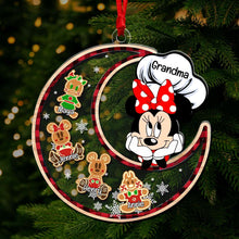 Load image into Gallery viewer, Personalized Christmas Ornament for Grandma - Minnie Mouse Design Ornament PopCulturePrints
