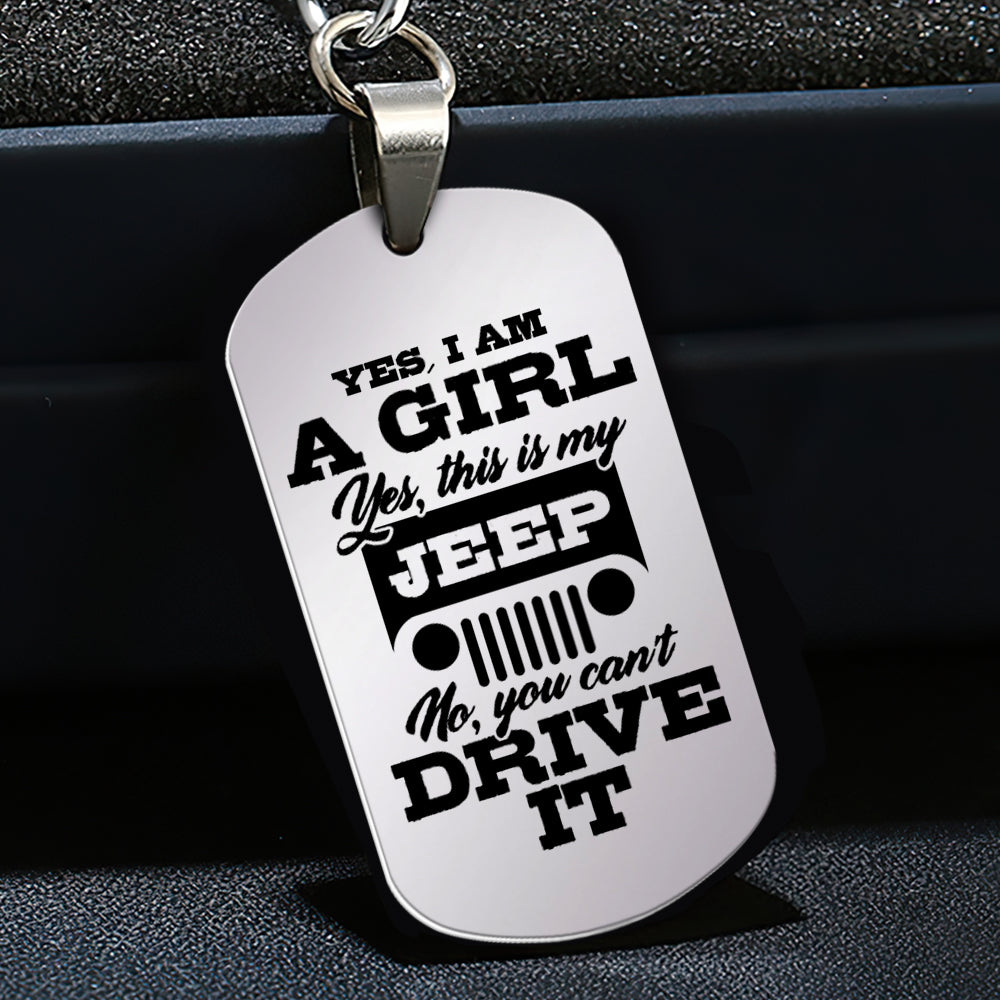 Personalized Jeep Lover Keychain Set - Fun and Stylish Designs