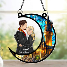 Load image into Gallery viewer, Personalized Harry Potter Themed Couple&#39;s Moonlight Wall Hanging
