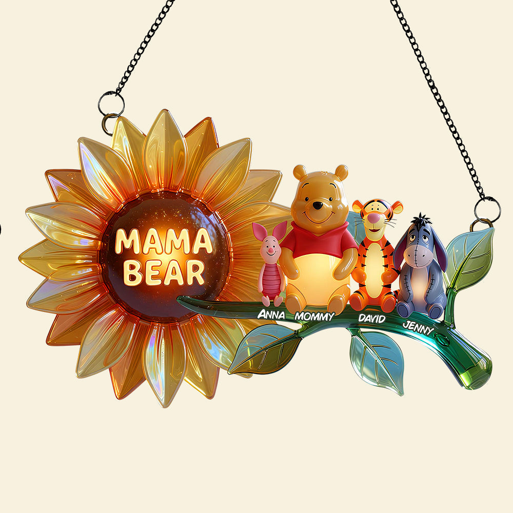 Home Is Where Mom Is - Personalized Suncatcher for Mom's Gifts Ornament PopCulturePrints