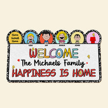 Load image into Gallery viewer, Personalized Peanuts Welcome Doormat
