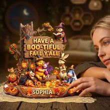 Load image into Gallery viewer, Have a Boo-tiful Fall, Y'all - Personalized Halloween Acrylic Light Box
