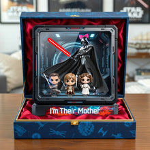 Load image into Gallery viewer, I'm Their Mother - Cosmic Mom and Kids Acrylic Plaque - Personalized Gifts for Mom Shaped Plaques PopCulturePrints
