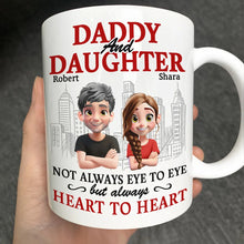 Load image into Gallery viewer, Heart to Heart - Personalized Mug for Parents and Children Mug PopCulturePrints
