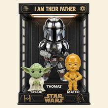 Load image into Gallery viewer, "I Am Their Father" - Epic Dad Acrylic Plaque - Personalized Gift for Dads &amp; Grandpas Shaped Plaques PopCulturePrints
