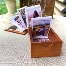 Load image into Gallery viewer, Custom Photo Wooden Box - 'Loved You Since The Day We Met' Anniversary Gift Wooden Photo Box PopCulturePrints
