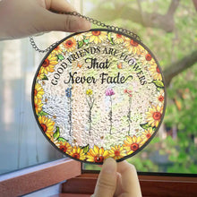 Load image into Gallery viewer, It Takes A Long Time To Grow An Old Friend - Personalized Stained Glass Window Hanging Suncatcher Suncatcher Ornament PopCulturePrints
