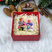 Load image into Gallery viewer, Personalized Gardening Photo Ornament - Custom Gift for Garden Lovers
