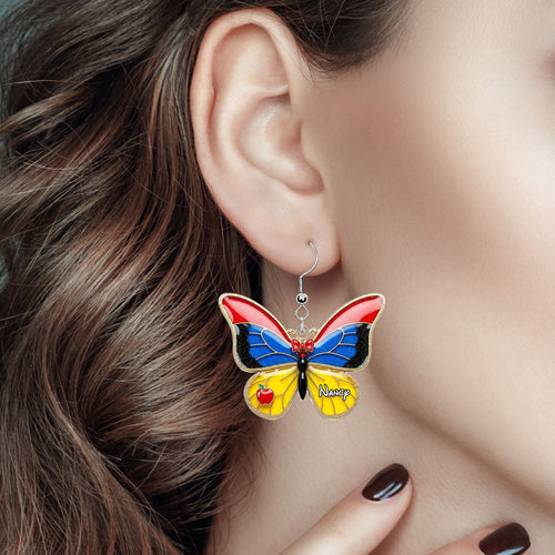 Embrace Elegance with Our Cartoon Princess Earrings - Personalized Gifts for Her Earrings PopCulturePrints