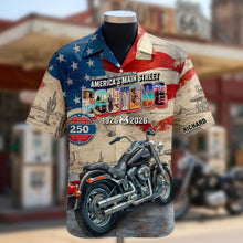 Load image into Gallery viewer, Celebrate the Spirit of Freedom - Heritage Road American Hawaiian Shirt - Personalized Gifts for Bikers Hawaiian Shirts PopCulturePrints
