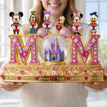 Load image into Gallery viewer, “Celebrate Mom's Love with a Magical Touch” - Castle Of Love Acrylic Plaque - Personalized Gift for Mom, Grandma, and More Shaped Plaques PopCulturePrints
