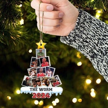 Load image into Gallery viewer, Personalized Basketball Fan Christmas Ornament - Themed Photo Gift 2024 Ornament PopCulturePrints
