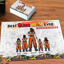 Load image into Gallery viewer, You&#39;re Our Hero - Personalized Super Mom Jigsaw Puzzle - Unique Gift for Mom and Grandma Jigsaw Puzzles PopCulturePrints

