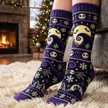 Load image into Gallery viewer, All I Want for Christmas is Your Big Butt - Personalized Midnight Mischief Christmas Socks
