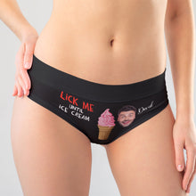Load image into Gallery viewer, Personalized Couple Boxer Shorts - I Licked It So It's Mine Boxer Briefs PopCulturePrints
