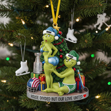 Load image into Gallery viewer, Personalized Funny Gifts For Ice Hockey-loving Couple Christmas Ornament 02hutn250925 Ornament PopCulturePrints
