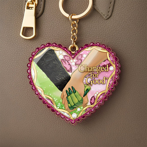 Changed For Good - Eternal Friendship Keychain | Personalized Gifts for Friends Keychains PopCulturePrints