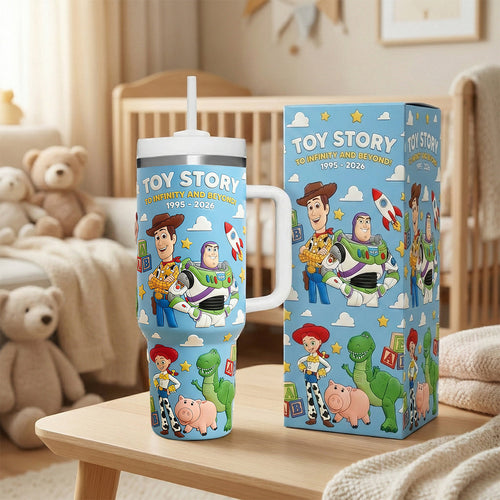 Adventure Awaits - Cute Adventure Characters 40oz Tumbler - Personalized Gifts Tumbler Cup PopCulturePrints