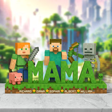 Load image into Gallery viewer, &quot;Celebrate Your Gamer Mom - Personalized Acrylic Plaque for Every Occasion&quot; Shaped Plaques PopCulturePrints
