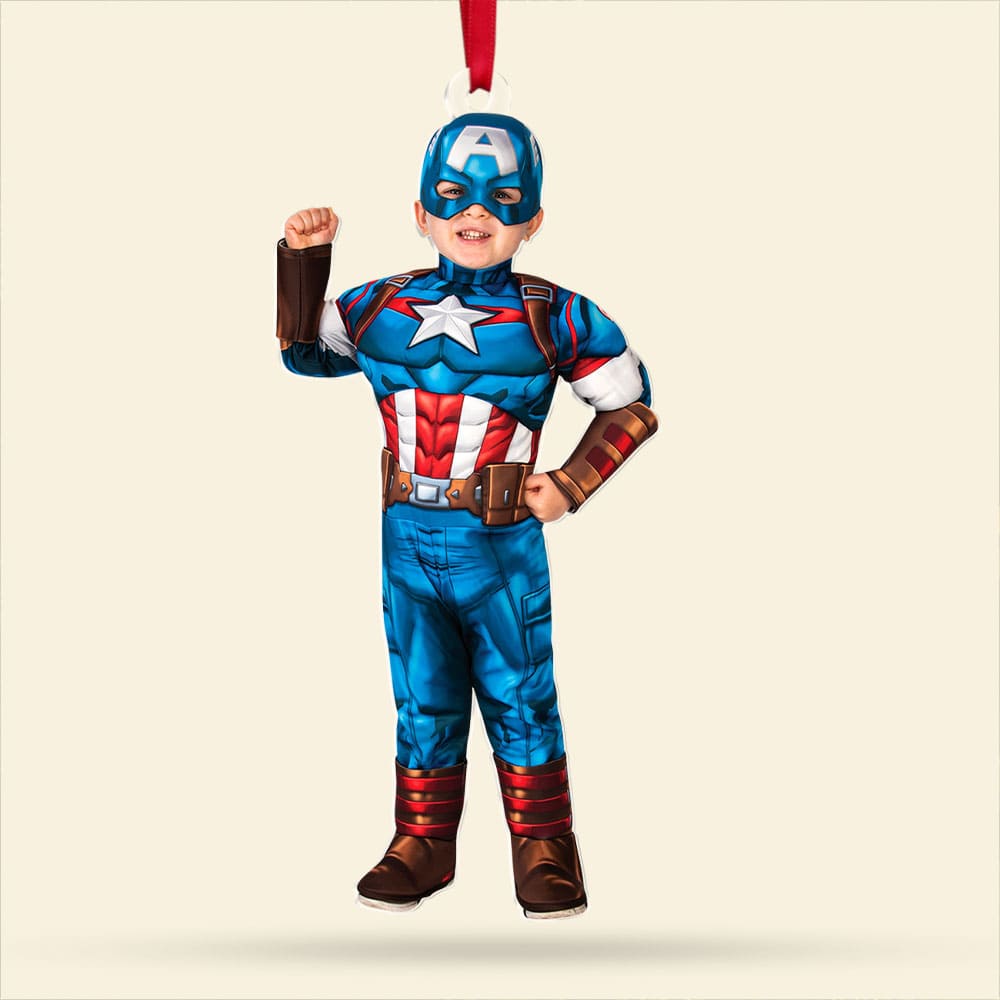 Custom Superhero Christmas Ornaments for Kids Ornament PopCulturePrints