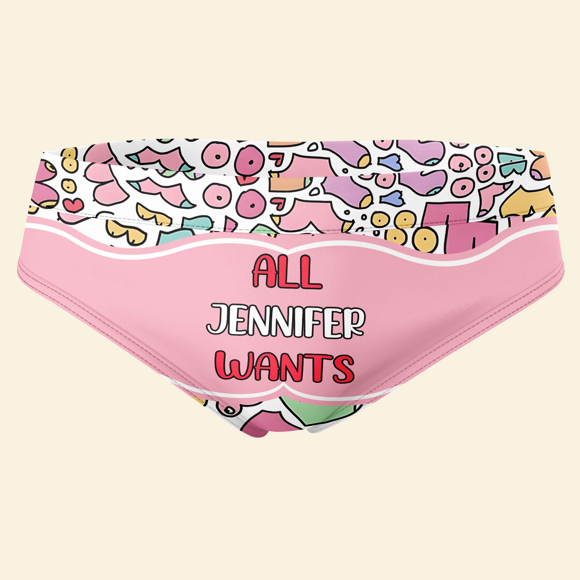 Personalized Couples' Boxers & Briefs - Customizable Fun Designs Boxer Briefs PopCulturePrints