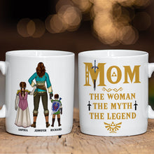 Load image into Gallery viewer, Legendary Mom Personalized Coffee Mug - Mother&#39;s Day Gift Coffee Mug PopCulturePrints
