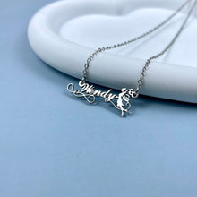 Load image into Gallery viewer, &quot;Enchanting Name Necklace with Magic Fairy Charm - Personalized Gift for Moms, Grandmas, and Loved Ones&quot; Necklace PopCulturePrints
