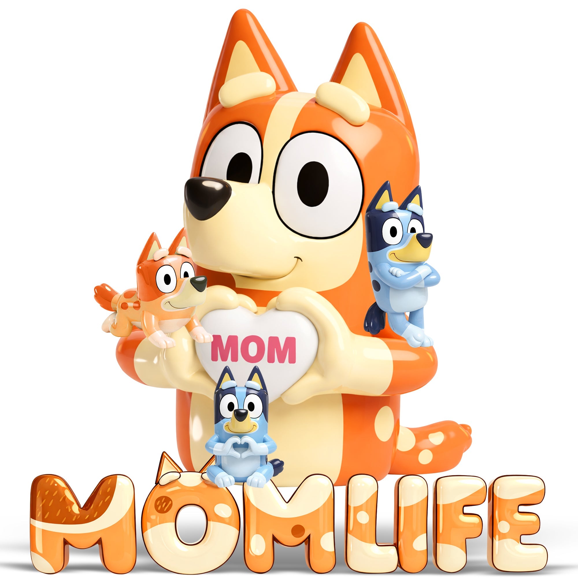 "Celebrate Motherhood, a Personalized Touch" - Mom Life Acrylic Plaque, Custom Gift for Mom, Grandma, and Loved Ones