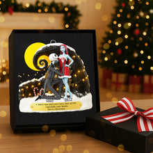 Load image into Gallery viewer, I Adore You and Love Every Part of You - Personalized Christmas Ornament for Couples Ornament PopCulturePrints

