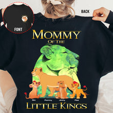 Load image into Gallery viewer, &quot;Best Mom Ever&quot; - Personalized Lion Mom and Kid Shirt - Gift for Mom, Grandma, and Any Special Occasion Shirts PopCulturePrints
