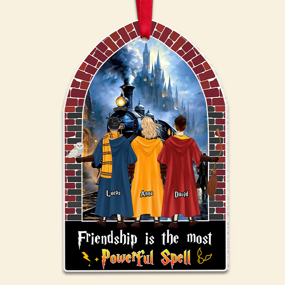 Personalized Friendship Magic Christmas Tree Ornament