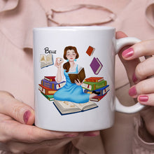 Load image into Gallery viewer, Personalized Book Lover Mug - Custom Coffee Mug for Readers Coffee Mug PopCulturePrints

