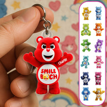 Load image into Gallery viewer, &quot;Don’t Care, Just Share!&quot; - Cartoon Keychain - Personalized Gifts For Kids Keychains PopCulturePrints
