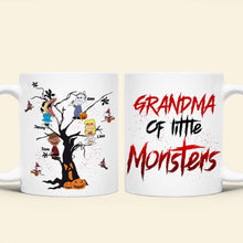 Load image into Gallery viewer, Personalized Horror Kids Mug for Grandma - Grandma of Little Monsters
