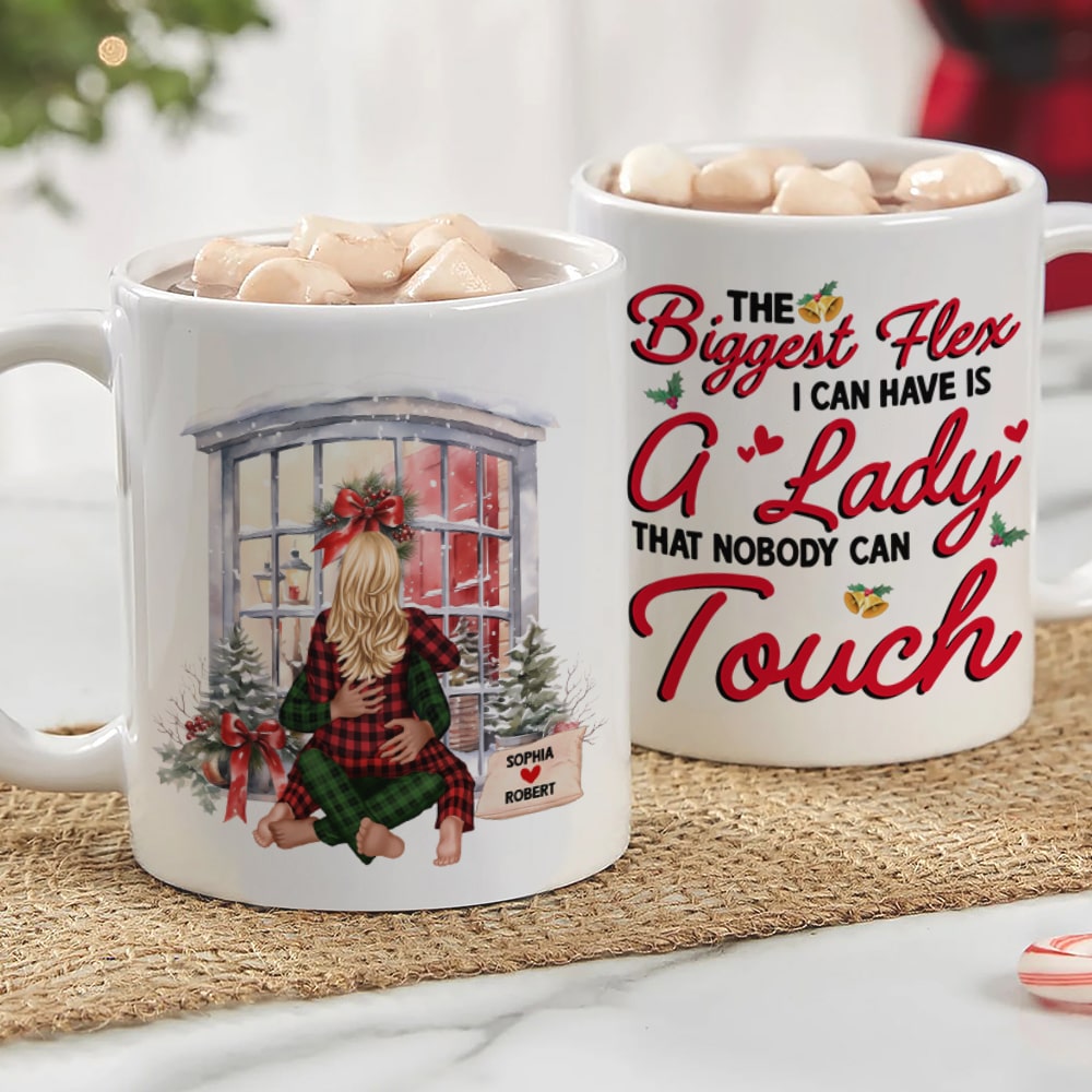 Personalized Christmas Mugs for Couples - Perfect Holiday Gifts & Valentine's Day Gifts Coffee Mug PopCulturePrints