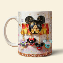Load image into Gallery viewer, "Magical Moments for Mom!" - Personalized Coffee Mug - Gift for Moms, Grandmas, and Special Women Coffee Mug PopCulturePrints
