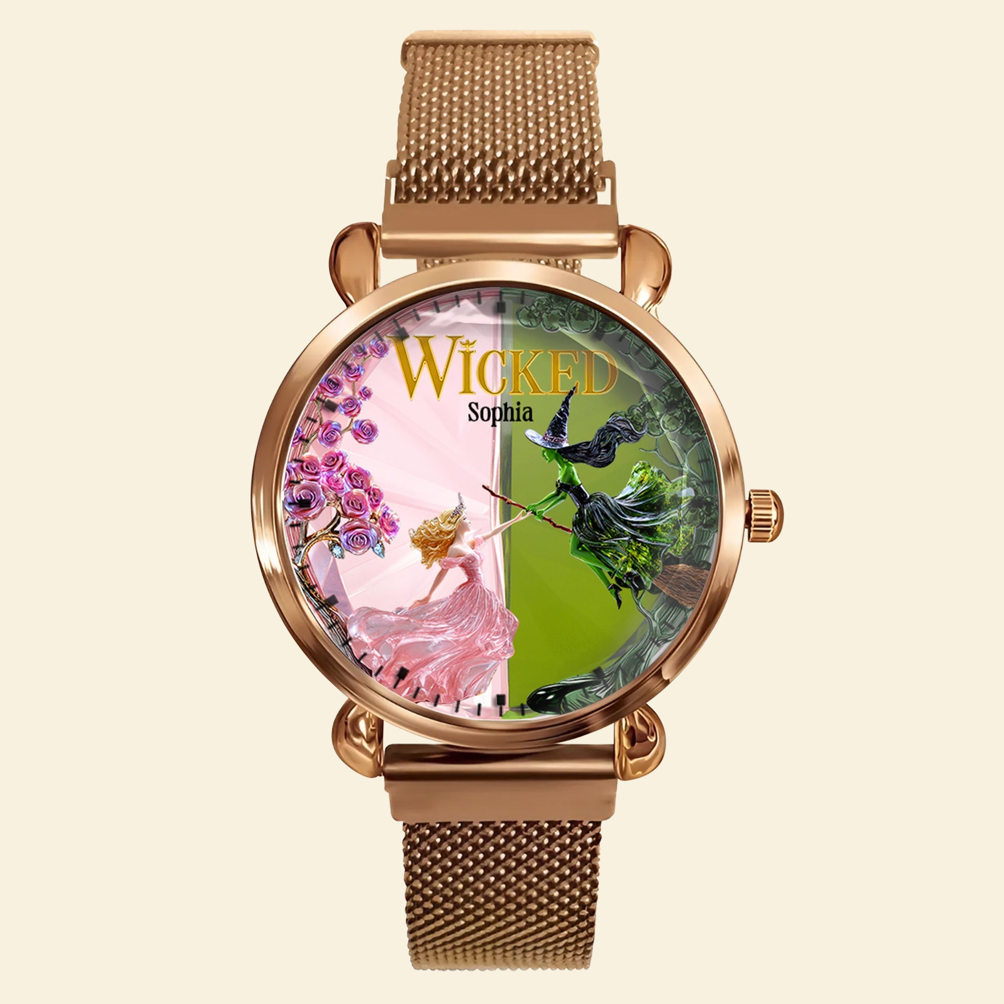 “Time to Shine!” - Personalized Quartz Watch for Musical Fans - Perfect Gift for Friends, Family & Yourself Quartz Watch PopCulturePrints