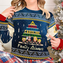 Load image into Gallery viewer, Personalized Family Magic-Themed Ugly Sweater
