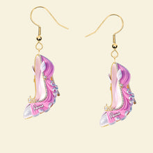Load image into Gallery viewer, Sparkle in Style: Princess Shoes Earrings - Personalized Gifts for Her Earrings PopCulturePrints
