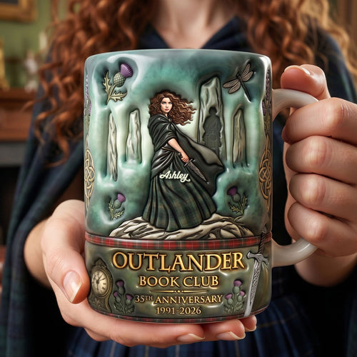 Immerse in History - Personalized Reading Through Time Coffee Mug Coffee Mug PopCulturePrints