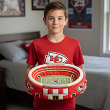 Load image into Gallery viewer, Cheer in Comfort: Personalized Stadium-Inspired Spirit Pillow - A Unique Gift for Sports Fans Pillow PopCulturePrints
