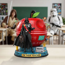 Load image into Gallery viewer, Galactic Teacher Acrylic Plaque - Personalized Gifts for Teachers Shaped Plaques PopCulturePrints
